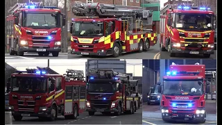 [Major Incident Response] Merseyside Fire & Rescue Service Respond to Make Pumps 12 In Liverpool