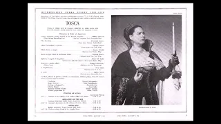 Ah! Franchigia a Floria Tosca (do della lama), Met 1956, Renata Tebaldi