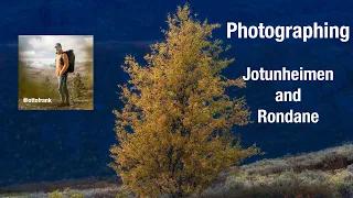 Photographing Rondane and Jotunheimen