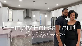 Luxury Empty House Tour 2022 || Stanley Martin Homes || Dream Home Update || Chateau de Moore