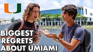 Asking UMiami Students What They Regret About UMiami