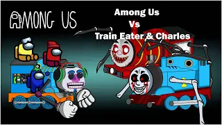 DJ Thomas Meets Thomas The Train.EXE Ft. Choo Choo Charles || Among us Animation Ep:-5