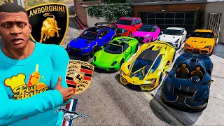 COLECIONANDO CARROS TRILIONÁRIOS DO FRANKLIN NO GTA 5