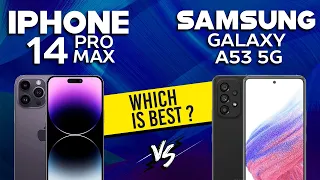 iPhone 14 Pro Max VS Samsung Galaxy A53 5G