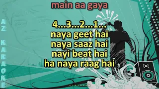 Aa Gaya Aa Gaya Karaoke with Scrolling Lyrics