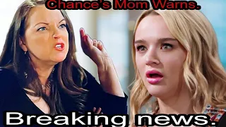 Y&R.! Waring.! Shuts Down.! Chance’s Mom Warns Summer Away – Nina Shuts Down Kyle’s Ex?