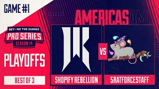 Shopify Rebellion vs 5RFS Game 1 - BTS Pro Series 14 AM: Playoffs w/ rkryptic & neph