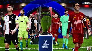 PES 2020 | Liverpool vs Juventus | Final UEFA Champions League UCL | Ronaldo vs Van Dijk | Gameplay