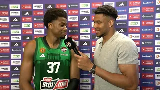 Giannis PROUD of Kostas: ANTETOKOUNMPO BROTHERS after Panathinaikos VICTORY