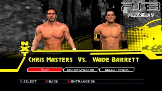 WWE SmackDown VS Raw 2011 PS3 - Chris Masters VS Wade Barrett [2K][mClassic]