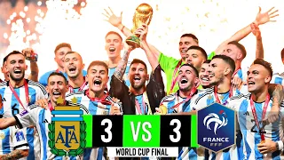 Argentina x France | 3-3 | Extended Highlights & Goals | World Cup Final 2022
