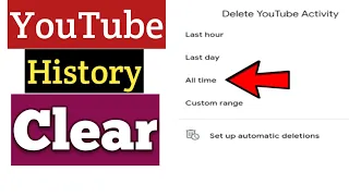 How To Delete YouTube Activity History | YouTube History Clear