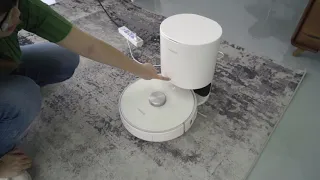 How to charge the neabot robot vacuum ?