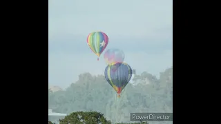 photos apparition de montgolfière dans le ciel