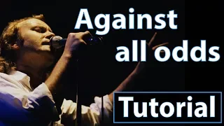 Como tocar "Against all odds"(Phil Collins) - Piano, tutorial, partitura y Mp3