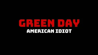 Green Day - American Idiot (Lyrics Video)