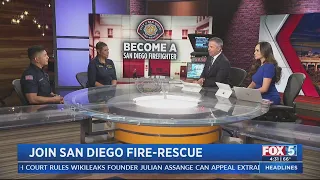 Watch: The San Diego Fire-Rescue Department wants to recruit you