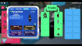 TRADING GAMMA MUTAGON FOR GAMMA PYRAMIND AND ADDS!!! Loomian Legacy Roblox