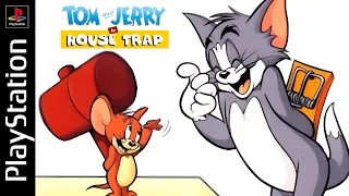 Tom & Jerry in House Trap 100% Full Game | Longplay Ps1