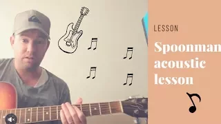 Soundgarden  spoonman acoustic lesson
