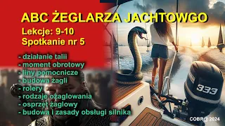 Spotkanie 5 (Lekcja 9-10) ABC ŻEGLARZA JACHTOWEGO 2022 01 19  (KADRA)