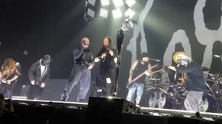 KORN AND SLIPKNOT COVER SABOTAGE - Live in London Wembley Arena 23/01/2015 (Barrier view)
