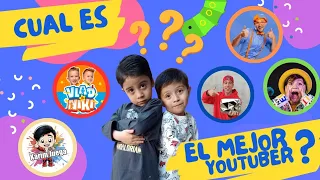 👍👍Los MEJORES canales para niños 👍👍 | cuál es el youtuber número 1 |Qué youtuber faltó ?