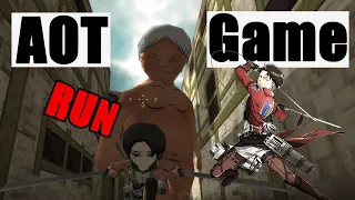 Attack On Titan Tribute Game - How to Kill Titans (But not really)