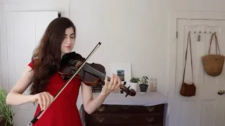 How to play ARRAN BOAT SONG on the fiddle
