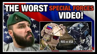 USA vs RUSSIA! The Worst Special Forces Comparison Video EVER? (Royal Marine Reacts)