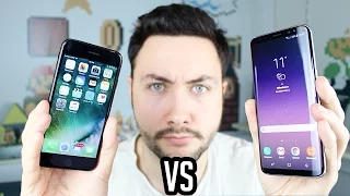 iPhone 7 VS Samsung Galaxy S8 : Le Gros Comparatif !