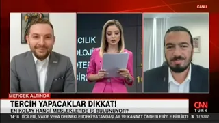 CNN Türk "Bugün" Programı - Zafer Küçükşabanoğlu