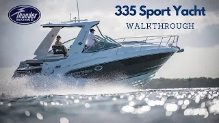 The PERFECT Boat for Overnight trips to the Keys and Bahamas...Monterey 335SY Walkthrough