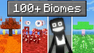 A Mod With Over 100 Biomes You've Never Seen Before...