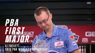 EJ Tackett's First Major | 2016 PBA World Championship | Full Match vs. Tom Smallwood