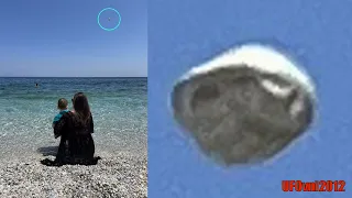 Superb UFO captured on the sea in Türkiye