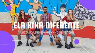 Ela Kika Diferente  - Luciano Lins e Mrcynnho Sensação - Show Ritmos - Coreografia