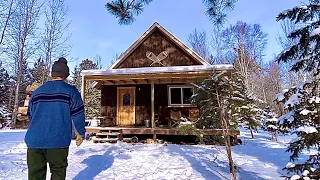 Living Off Grid In -35F Windchills: Freezing Weather, Daily Chores