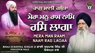 Mera Man Raam Naam Ras Laga | Raag Mali Gaura | Bhai Sukhpal Singh Ji | Fzr Wale | Gurbani | Shabad|