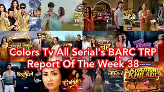 Colors Tv All Serial's BARC TRP Report Of The Week 38