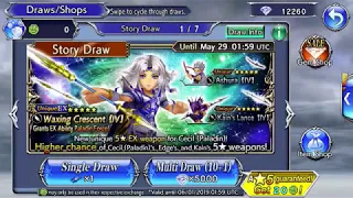 DFFOO Paladin Cecil EX weapon pull