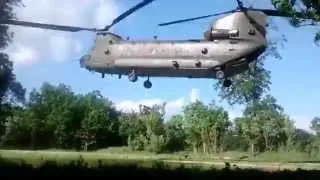 Chinook Confined Area Training