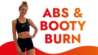 ABS and BOOTY BURN | 30 MINUTE HOME WORKOUT | WEIGHTS | BODYBYJR TV