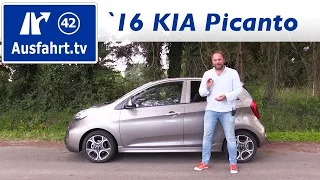 2016 Kia Picanto 1.2 CVVT Spirit EcoDynamics - Fahrbericht der Probefahrt, Test, Review