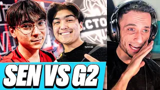 SEN TO PLAYOFFS?! | FNS Reacts to SEN vs G2 (VCT Americas Kickoff 2024)