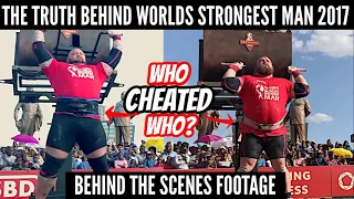 EXPOSED! Cheating scandal at Worlds Strongest Man | Hafthor Bjornsson