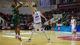 Lokomotiv-Kuban vs Avtodor Highlights Feb 7, 2016