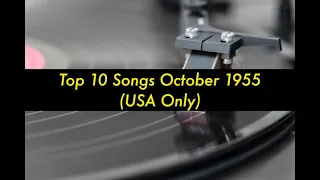 Top 10 Songs October 1955 Billboards Top Peakers