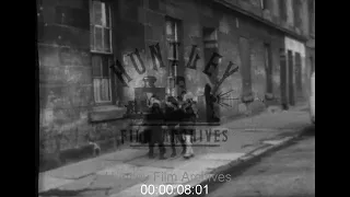 Father and child, Glasgow, 1950s - Archive Film 1097838