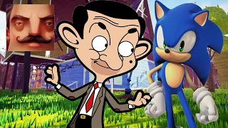 Hello Neighbor - New Neighbor Big Mr Bean Act 2 Gameplay Walkthrough